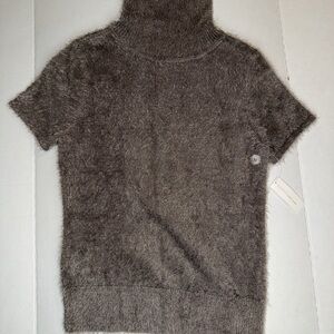 New York & Company Heather Gray Turtleneck Sweater